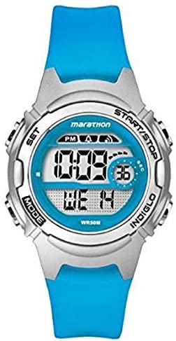 Timex Marathon LCD Dial with Resin Strap Watch