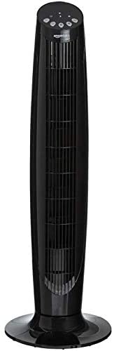 Amazon Basics Digital Oscillating 3 Speed Tower Fan with Remote