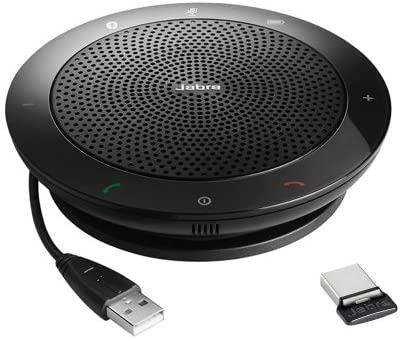 Jabra Speak 510+ UC Wireless Bluetooth/USB Speaker for Softphone and Mobile Phone