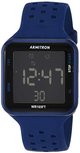 Armitron Sport Unisex 40/8417 Digital Chronograph Silicone Strap Watch