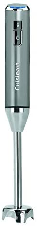 Cuisinart RHB-100 EvolutionX Cordless Rechargeable Hand Blender Gray/Black 2.4″(L) x 2.34″(W) x 16.28″(H)