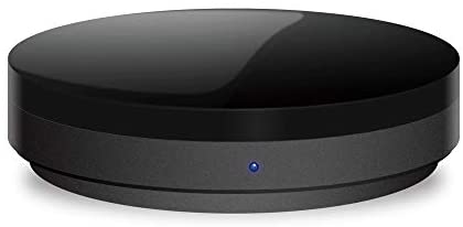 ZESTYI Wifi Smart IR Remote Voice Control AC, TV, Fan, STB | Work with Alexa&Google Assistance | Remote Control by App | Compatible with Apple and Android, Black
