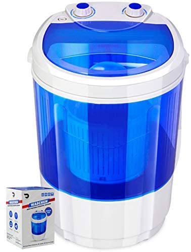 Portable Single Tub Washer And Dryer- The Laundry Alternative- Mini Washing Machine- Portable Clothes Washer And Dryer- Travel Washing Machine- Small Washing Machine For Small Clothes