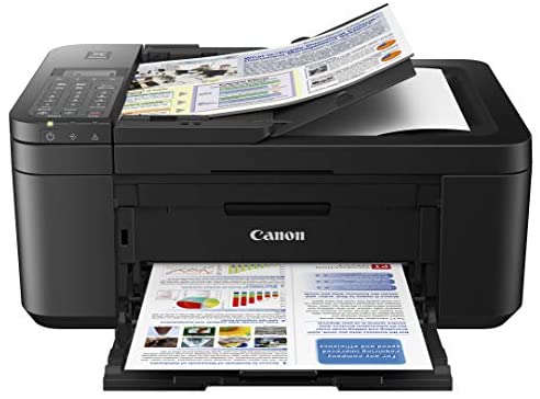 Canon PIXMA TR4520 Wireless All in One Photo Printer with Mobile Printing, Black, Works with Alexa