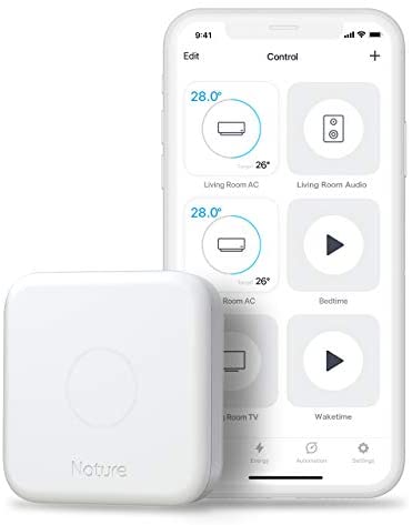 Nature Remo 3 | Smart Universal Remote | Control Air Conditioner, TV, Lighting | Compatible with Alexa, Google Home