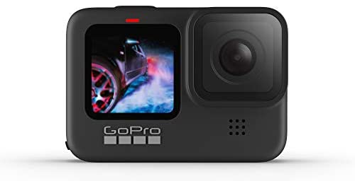 GoPro HERO9 Black – Waterproof Action Camera with Front LCD and Touch Rear Screens, 5K Ultra HD Video, 20MP Photos, 1080p Live Streaming, Webcam, Stabilization