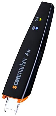 Scanmarker Air Pen Scanner | OCR Digital Highlighter and Reading Pen | Wireless | Text to Speech | Multilingual | Language Translation | Compatible with Mac, Windows, iOS, Android | Black