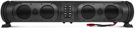 ECOXGEAR SoundExtreme 26-inch Amplified Powersports Bluetooth 8 Speaker Soundbar Waterproof Sandproof with LED Lighting 500 Watts of Peak Power