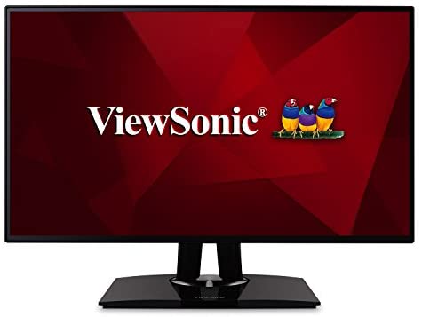 ViewSonic VP2468 Professional 24 inch 1080p Monitor 100% sRGB Rec 709 14-bit 3D LUT Color Calibration for Photography and Graphic Design,Black