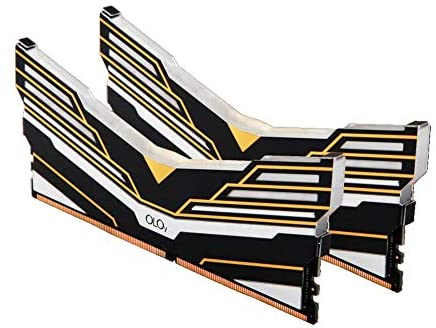 OLOy DDR4 RAM 16GB (2x8GB) Warhawk Aura Sync RGB 2666 MHz CL19 1.2V 288-Pin Desktop Gaming UDIMM (MD4U0826190BE0DA)