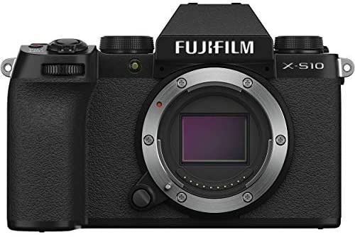 Fujifilm X-S10 Mirrorless Camera Body- Black, X-S10 Body- Black