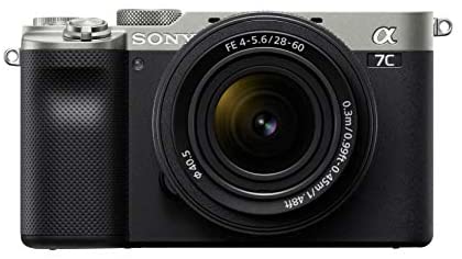 Sony Alpha 7C Full-Frame Compact Mirrorless Camera Kit – Silver (ILCE7CL/S)