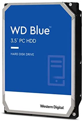 Western Digital 4TB WD Blue PC Hard Drive – 5400 RPM Class, SATA 6 Gb/s, , 64 MB Cache, 3.5″ – WD40EZRZ