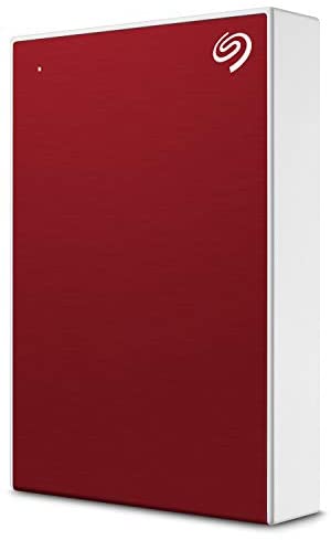 Seagate Backup Plus Portable 5TB External Hard Drive HDD – Red USB 3.0 for PC Laptop and Mac, 1 year MylioCreate, 2 Months Adobe CC Photography & 2-year Rescue Service (STHP5000403)