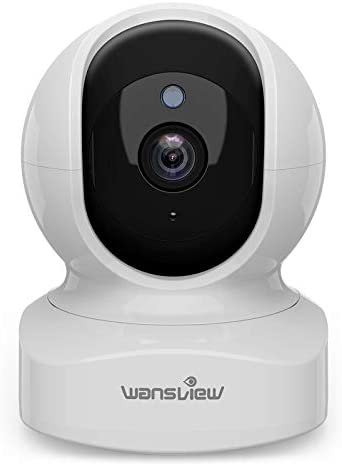 Home Security Camera, Baby Camera,1080P HD Wansview Wireless WiFi Camera for Pet/Nanny, Motion Alerts, 2 Way Audio, Night Vision, Compatible with Alexa Echo Show, with TF Card Slot and Cloud