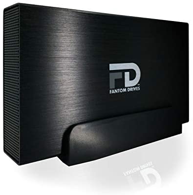Fantom Drives 500GB External Hard Drive – Super Fast 7200RPM USB 3.0 – Black Aluminum External Hard Drive Compatible with Mac, PC, Xbox One and PS4 – (GF3B500UP)