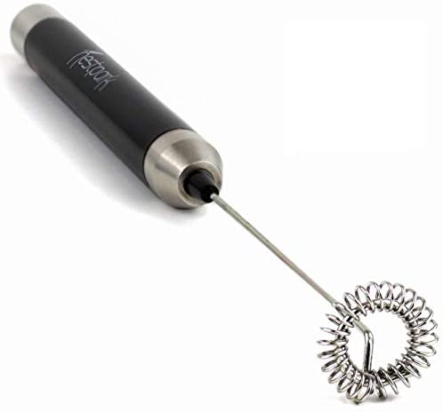 Nestpark Portable Drink Mixer Small Handheld Electric Stick Blender – Cordless and Battery Operated Bulletproof Keto Coffee Blender