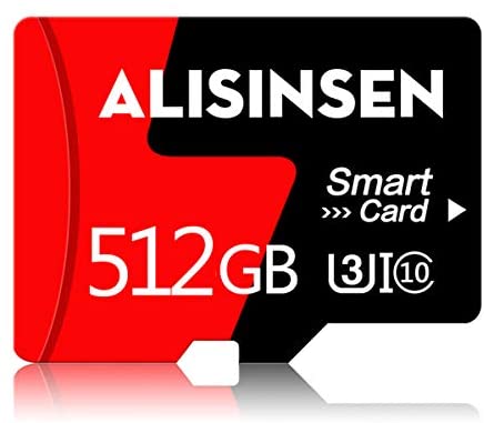 512GB Micro SD Card High Speed Memory Card Class 10 with A SD Card Adapter for Android Smart-Phones/Camera/Tablets/Surveillance Tachograph(512GB)