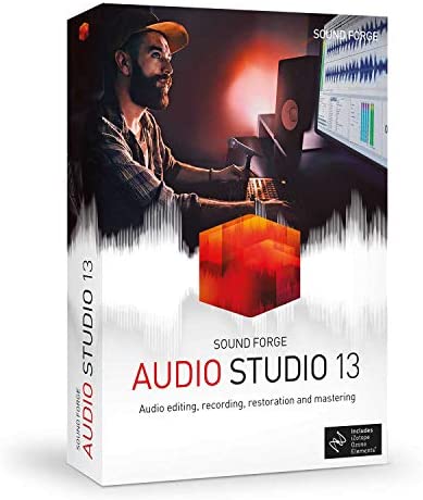 Sound Forge Audio Studio – Version 13 – Audio Editing, Recording, Restoration and Mastering in One